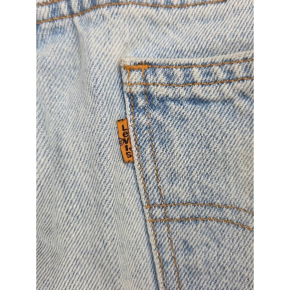 Vintage 90s Levi's 550 Jeans‎ | Orange Tab Light Wash | Relaxed Tapered | 34x34